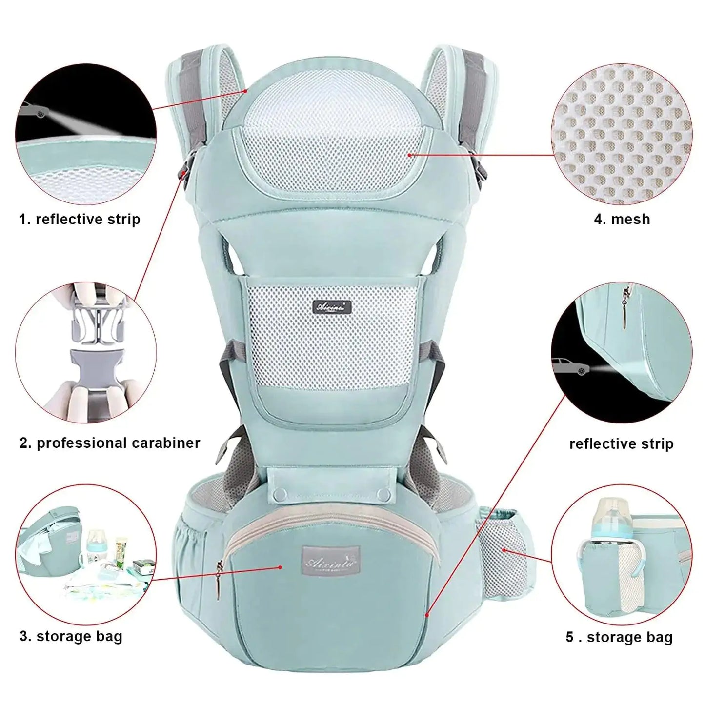 Multifunctional Baby Carrier